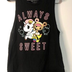 Tokidoki “Always Sweet” Unicorn Sleeveless Women’s  Tank Top